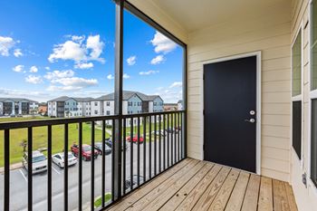 Large screened balconies with storage closet*